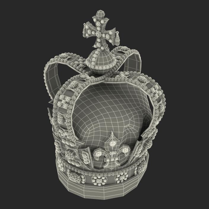 3D St Edwards Crown