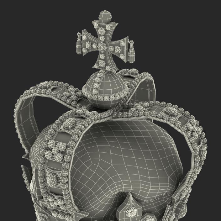 3D St Edwards Crown