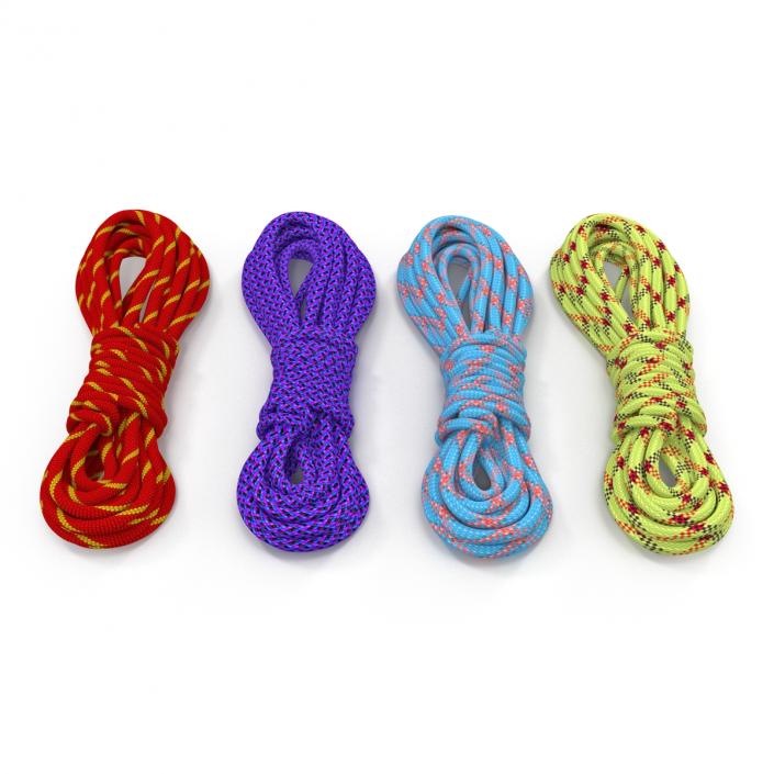 3D Rock Climbing Ropes Set model