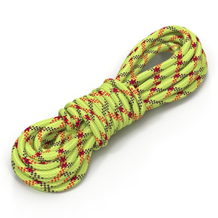 3D Rock Climbing Ropes Set model