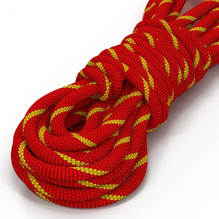 3D Rock Climbing Ropes Set model