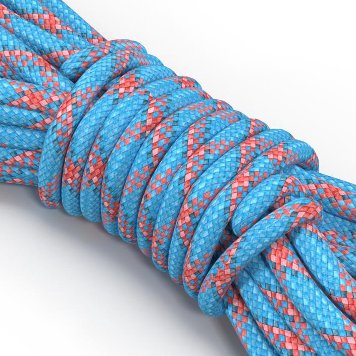 3D Rock Climbing Ropes Set model