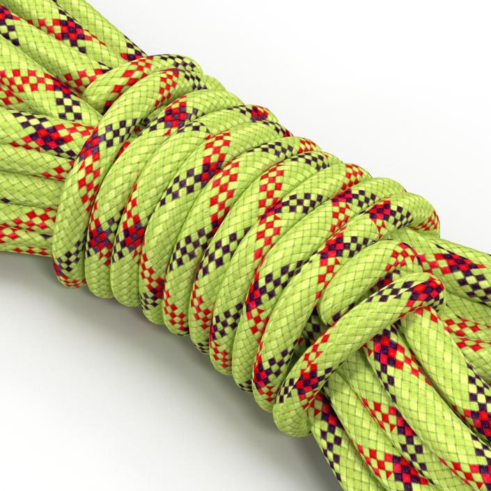 3D Rock Climbing Ropes Set model