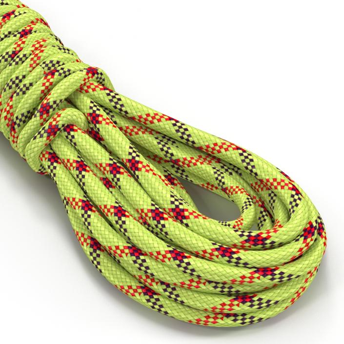 3D Rock Climbing Ropes Set model