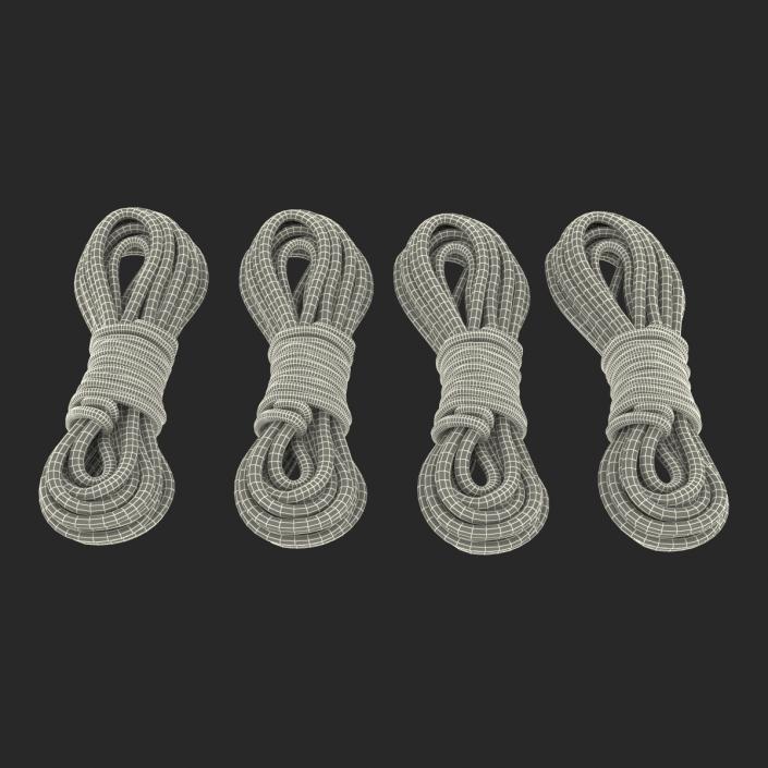 3D Rock Climbing Ropes Set model