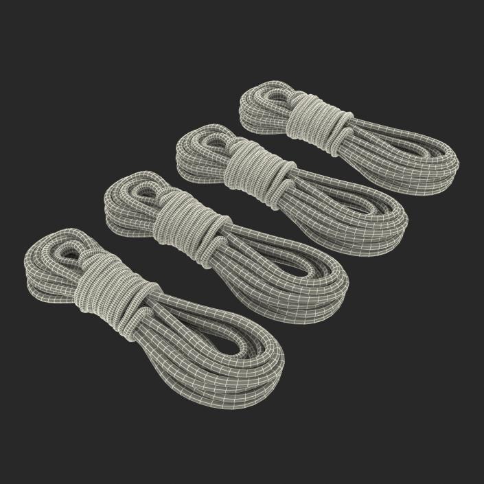 3D Rock Climbing Ropes Set model