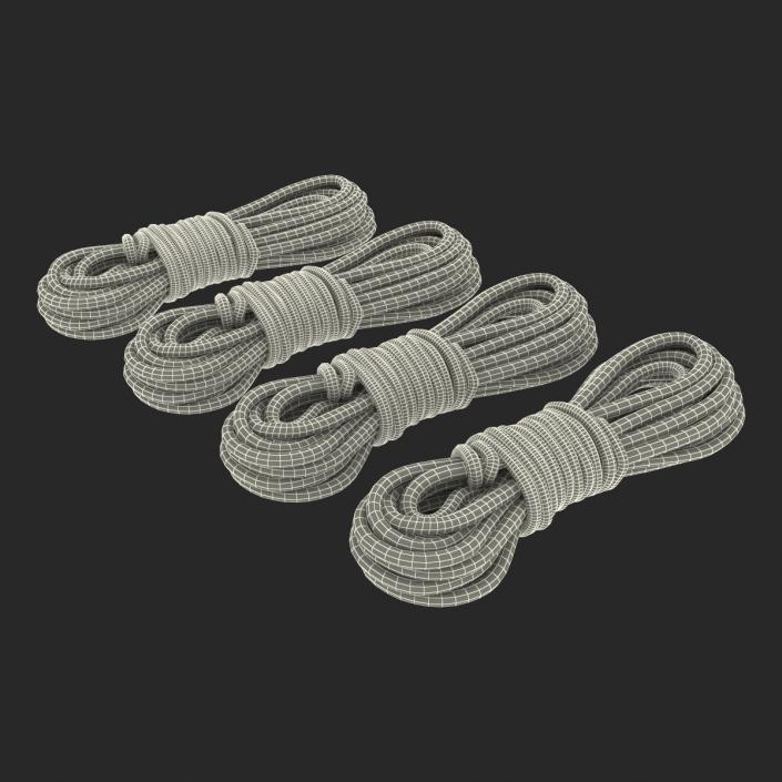 3D Rock Climbing Ropes Set model