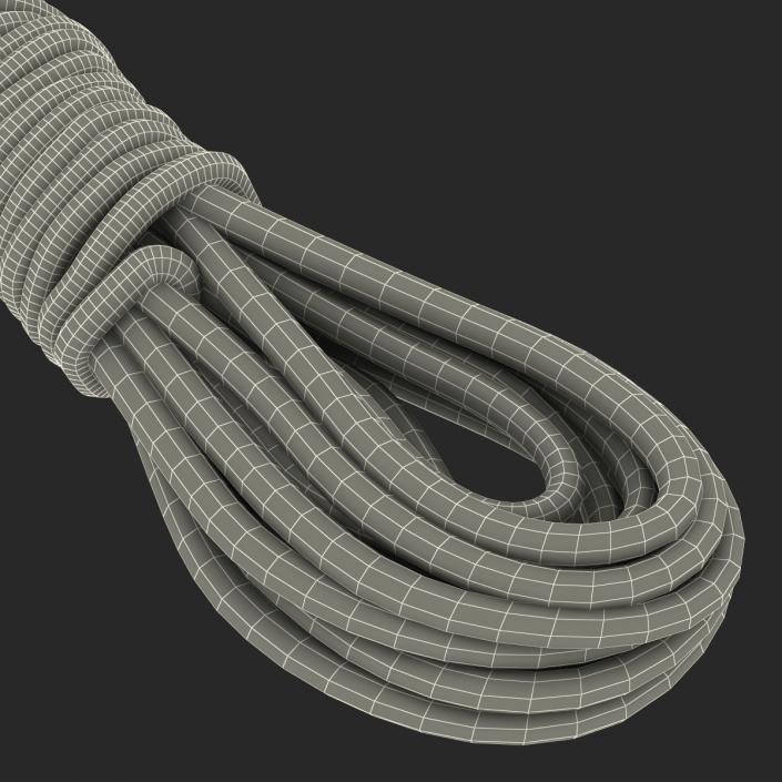 3D Rock Climbing Ropes Set model