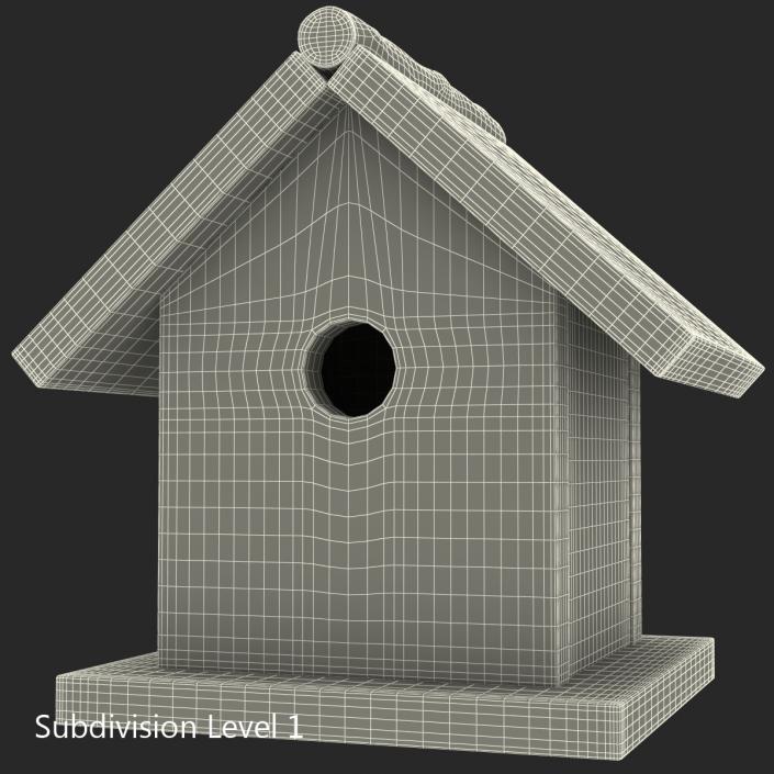 Birdhouse 3D model