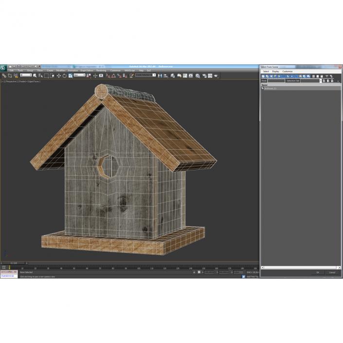 Birdhouse 3D model