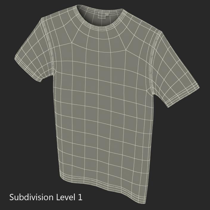 T-Shirt 3D model