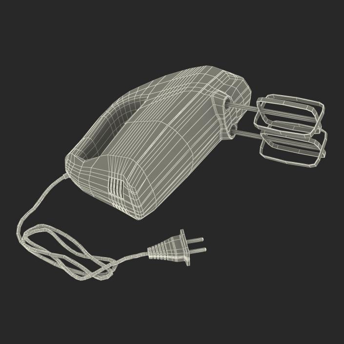 3D Hand Mixer Black