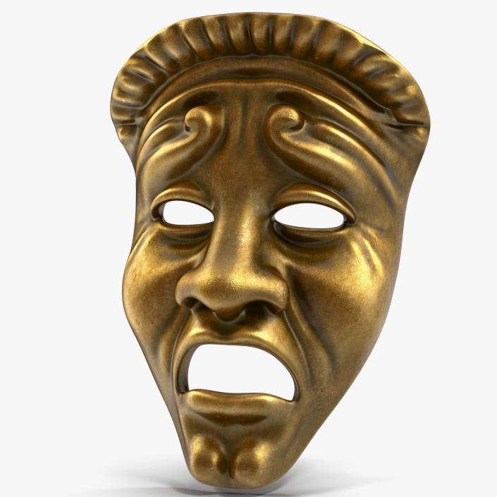 3D model Theatre Tragedy Mask