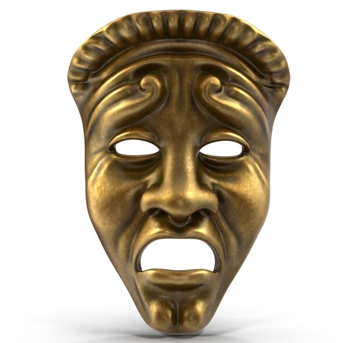 3D model Theatre Tragedy Mask