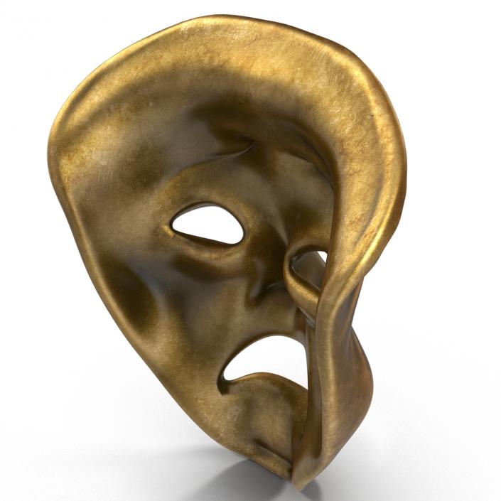 3D model Theatre Tragedy Mask