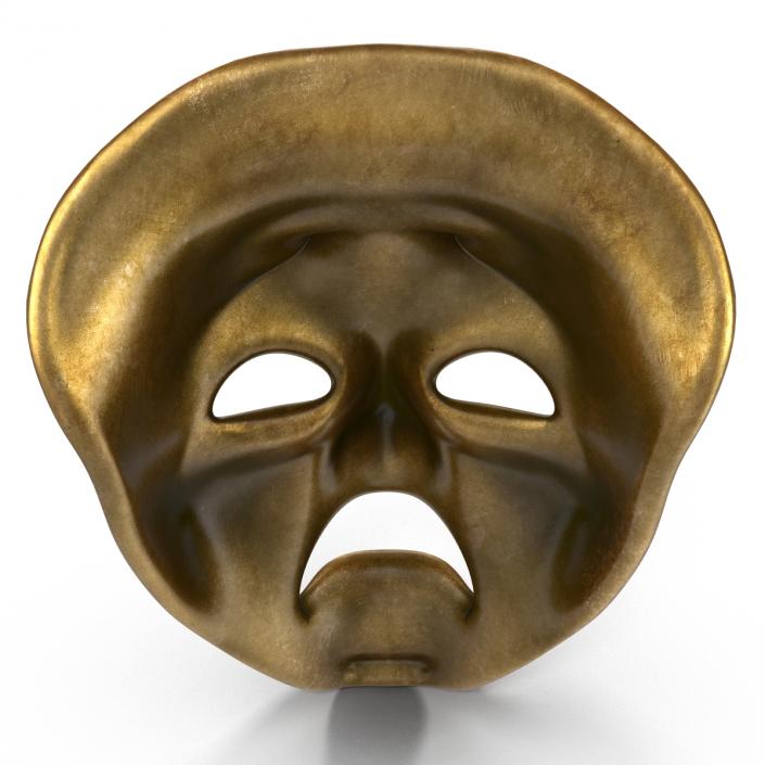 3D model Theatre Tragedy Mask