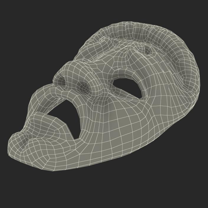 3D model Theatre Tragedy Mask