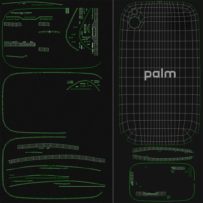 3D Palm Pre Plus model