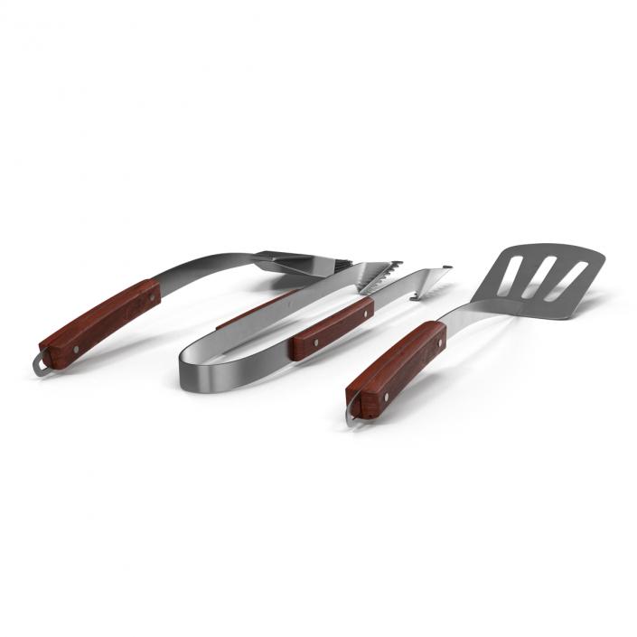 Grilling Tool Set 3D