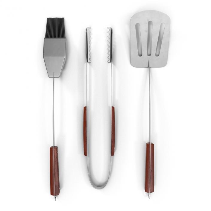 Grilling Tool Set 3D