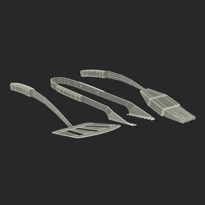 Grilling Tool Set 3D