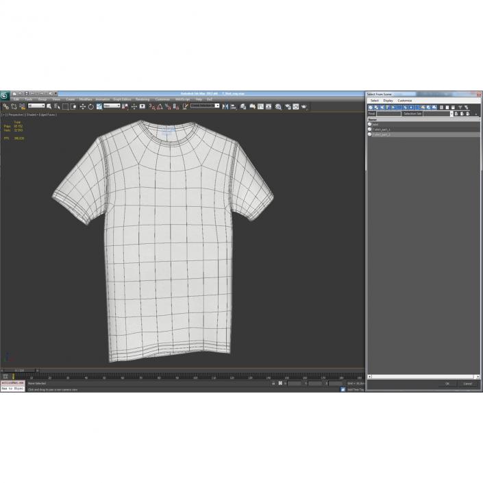 T-Shirt 3D model