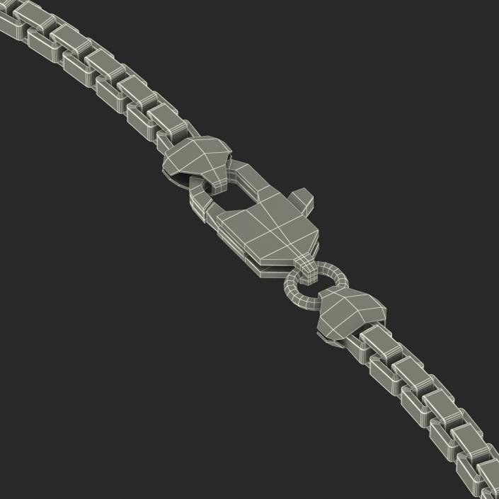 Rigged Gold Chain 3D