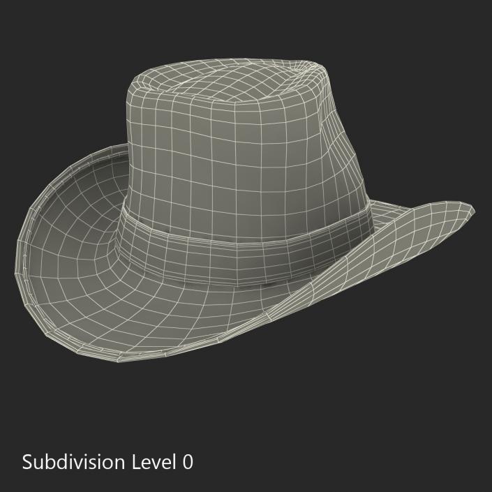 3D Straw Cowboy Hat