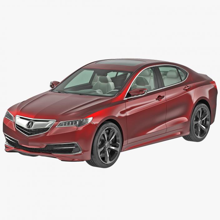 Acura TLX 2015 3D model