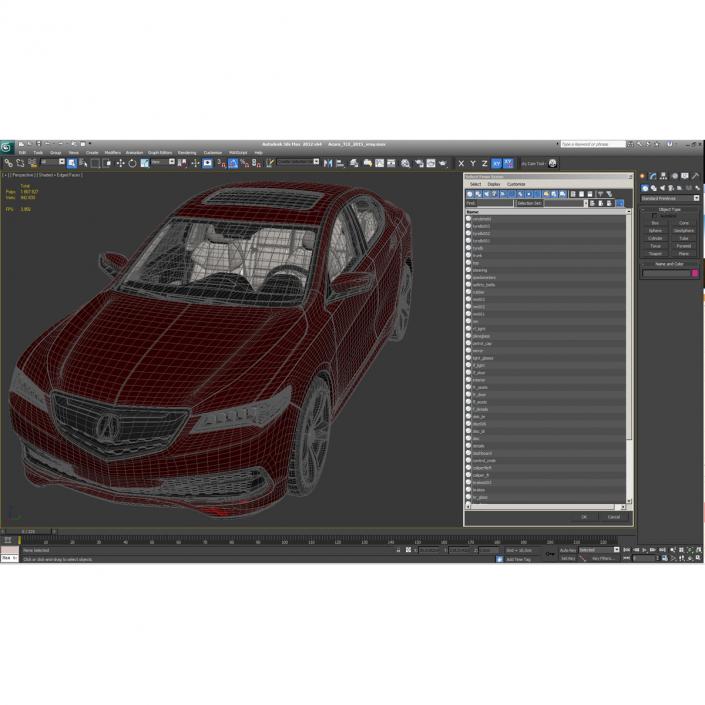 Acura TLX 2015 3D model