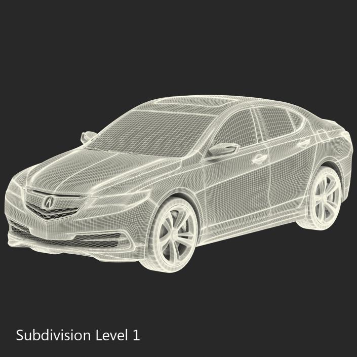 Acura TLX 2015 3D model