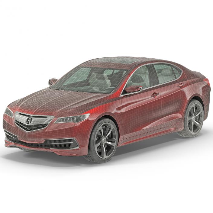 Acura TLX 2015 3D model