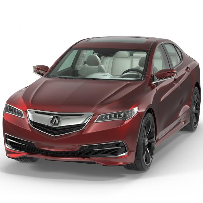 Acura TLX 2015 3D model