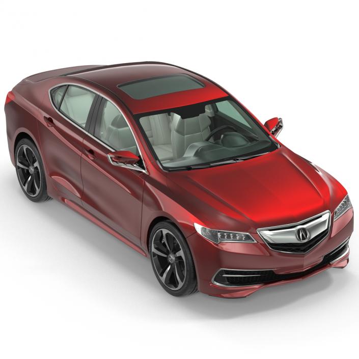 Acura TLX 2015 3D model