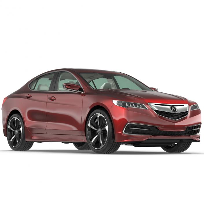 Acura TLX 2015 3D model