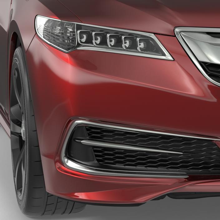 Acura TLX 2015 3D model