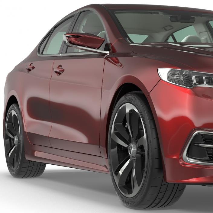 Acura TLX 2015 3D model