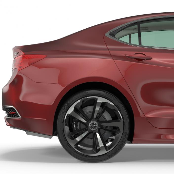 Acura TLX 2015 3D model