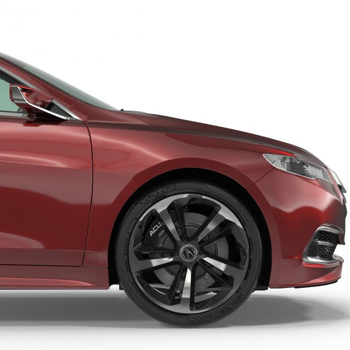 Acura TLX 2015 3D model