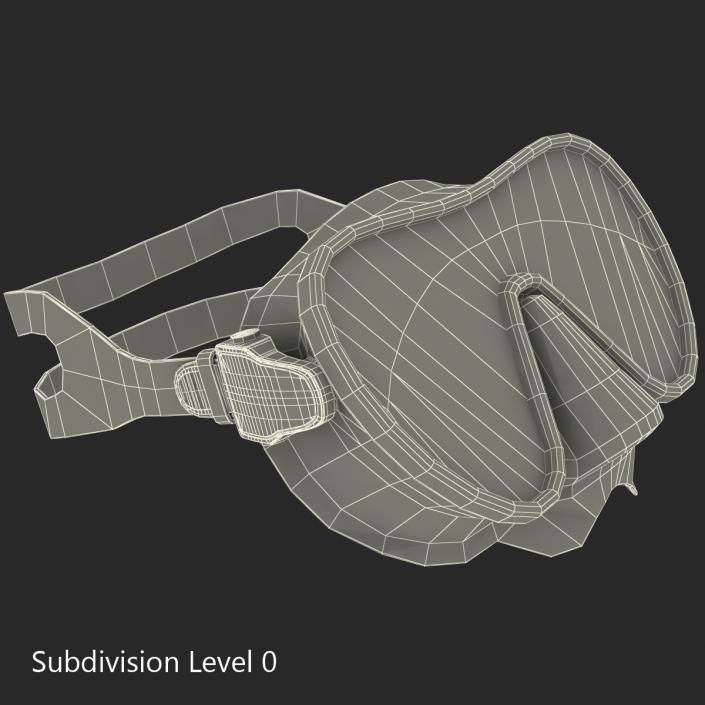 3D model Scuba Mask