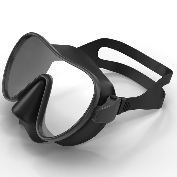 3D model Scuba Mask