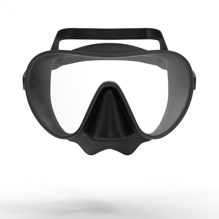 3D model Scuba Mask