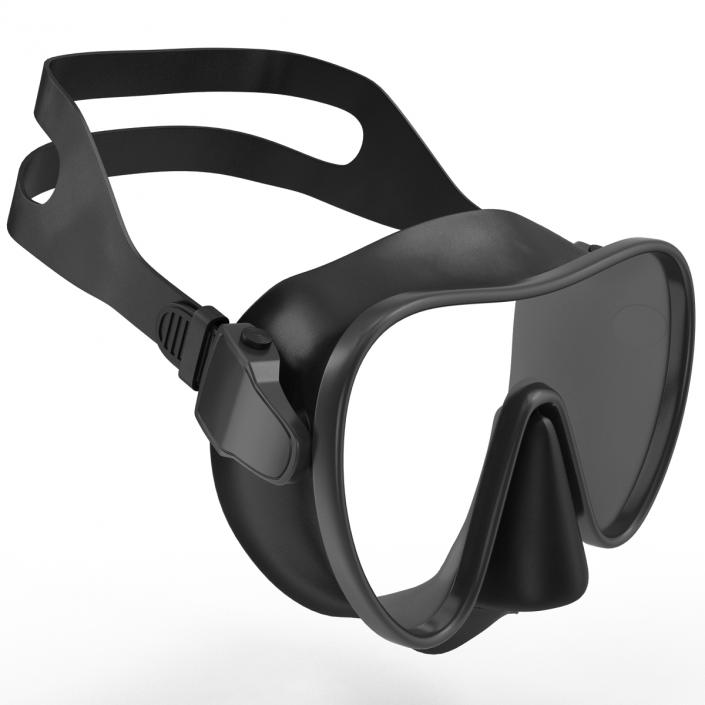 3D model Scuba Mask