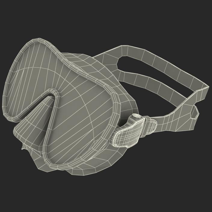 3D model Scuba Mask