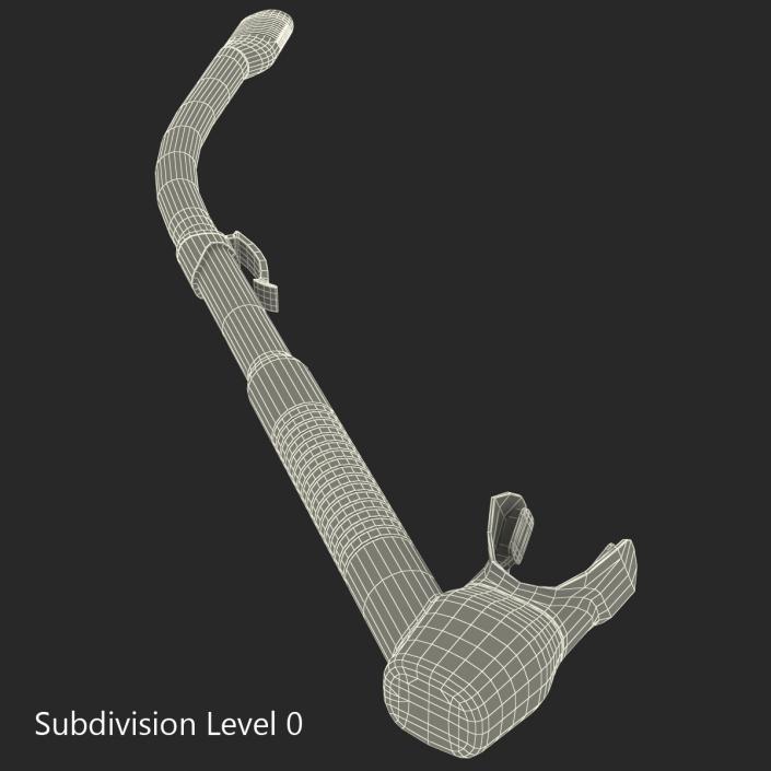 Diving Snorkel 3D model