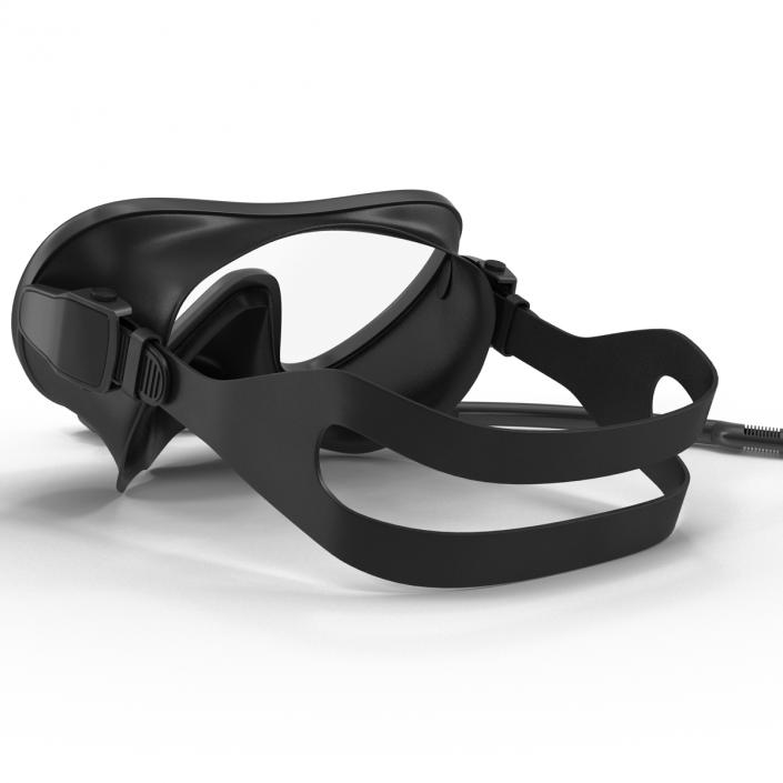 Scuba Mask and Snorkel 3D