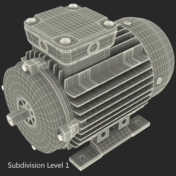 Electric Motor 3D model