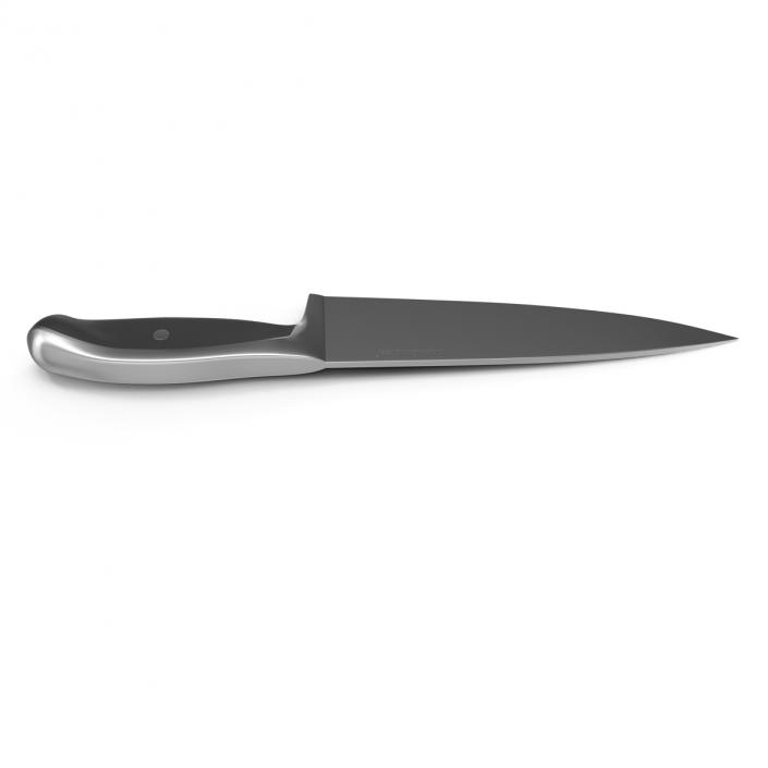 Chefs Knife 10 inch 3D model