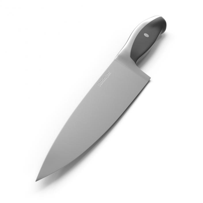 Chefs Knife 10 inch 3D model