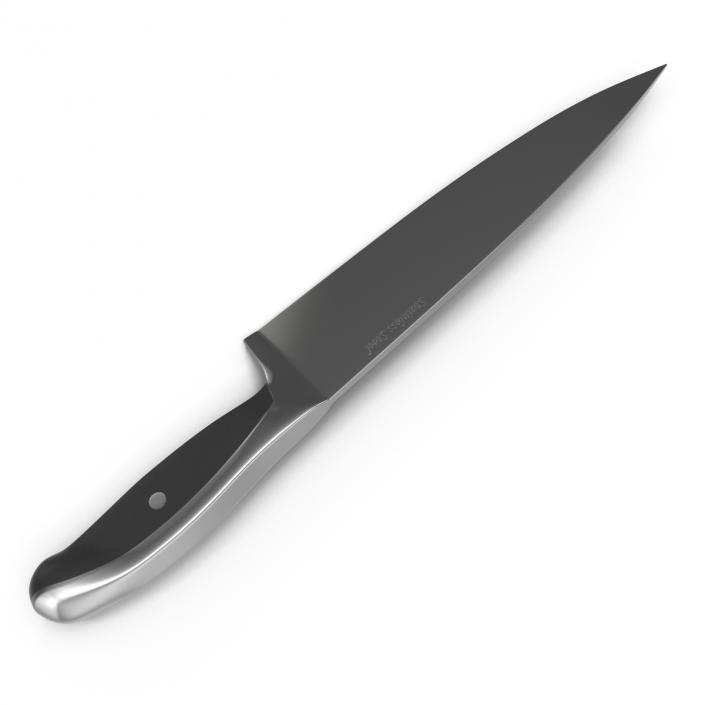 Chefs Knife 10 inch 3D model